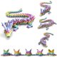 thumbnail image 4 of Dragon Toy FOTN, diseño de dragón de cristal impreso en 3D, 60 cm, arcoíris, 4 of 9