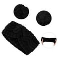 thumbnail image 3 of Unique Bargains 1 Pce Bandeau Confortable Bandeau Croisé Noir, 3 of 6