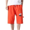 thumbnail image 1 of Giftesty Men Pants Clearance,Men's Classic Twill Relaxed Fit Casual Wear Pocket Shorts Pants, 1 of 7