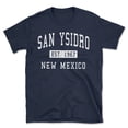thumbnail image 1 of San Ysidro New Mexico Classic Established Men's Cotton T-Shirt, 1 of 1