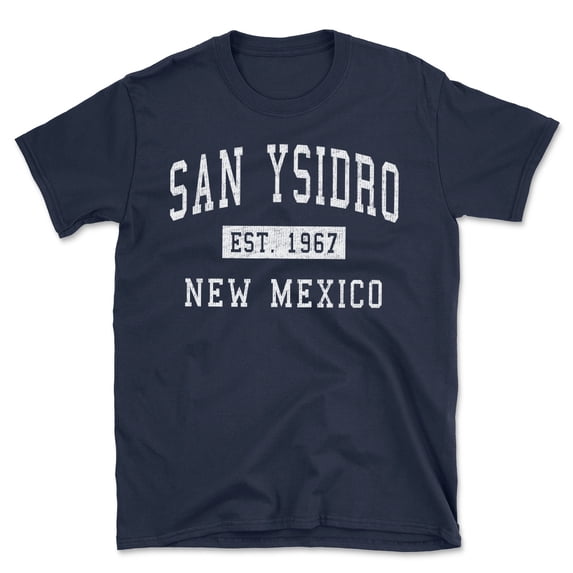 San Ysidro New Mexico Classic Established Men's Cotton T-Shirt
