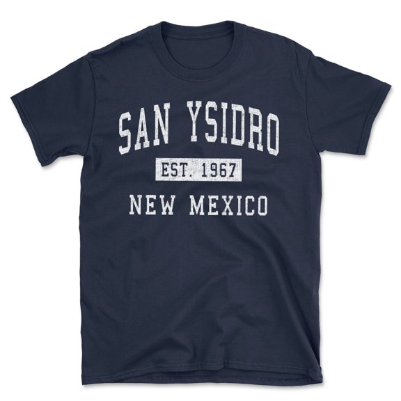 San Ysidro New Mexico Classic Established Men's Cotton T-Shirt