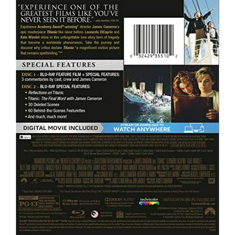 Titanic 4K Blu-ray Review