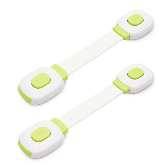 TXYRDXK 2-Pack Locks Safety Cabinet Proofing - Safe Quick and Easy 3M Adhesive Cabinet Drawer Door Latches No Screws & Magnets Multi-Purpose for Furniture Kitchen Ovens Toilet Seats