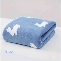 Honeeladyy Easter Bath Towel Rabbits Jacquards Bath Sheet 28"x55" Bathroom Towel Solid Color Highly Absorbent Quick Dry Super SoftTowel for Bathroom Spa Gym Hotel Beach Travel, Blue