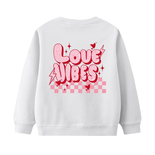 Chandail à Capuche en Molleton pour Bébé, Mode Décontractée pour Fille et Garçon, Manches Longues, Blanc 4T