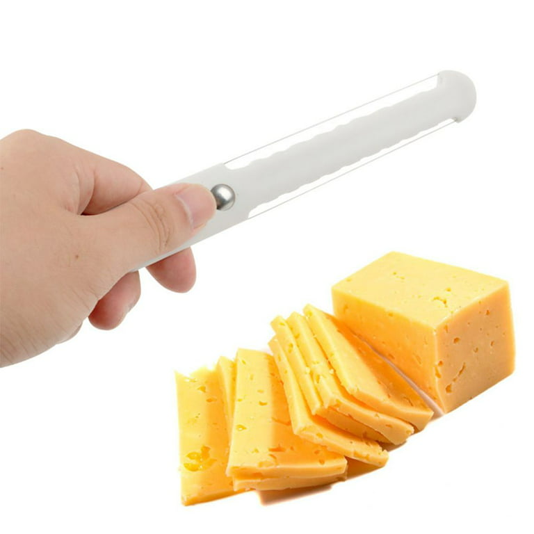 Kitchen Ham Thick Wire Baking Tools Cake Cheese Slicer Foie Gras Butter Cutter Handle Plastic
