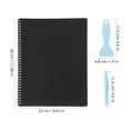 thumbnail image 2 of Álbum de colección de pegatinas reutilizables, cuaderno organizador de pegatinas con herramientas, libro de almacenamiento de pegatinas en blanco para niños y adultos., 2 of 7