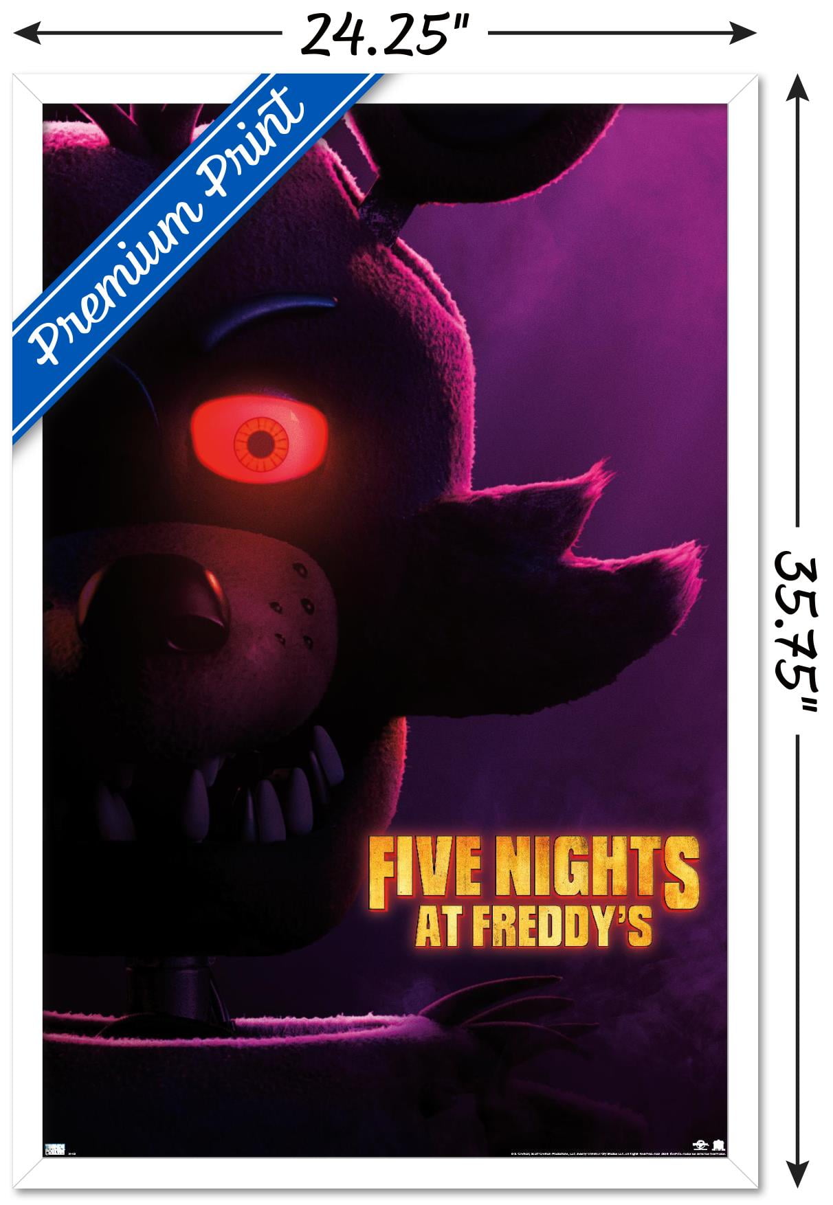 Fnaf Movie, Five Nights at Freddys movie Poster for Sale by ShopSouthKissi