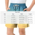 thumbnail image 3 of Zpanxa Kids Shorts Polyester Spandex Print Pattern with Drawstring Elastic Waistband Casual Swim Trunks 10-11 Years, 3 of 7