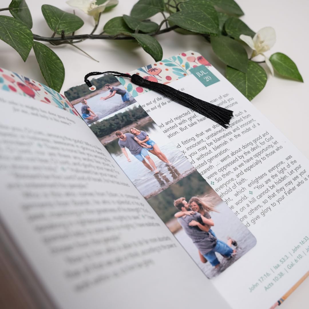 Custom Metal Bookmark with Personalized Photo/Image/Text in Packs for All Other Occasions (Pack of 12)