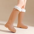 thumbnail image 5 of YUEHUA Womens Rain Boots Fashionable Short Boots for Women Rainy Days Trendy Design with Sole All Seasons Waterproof Lightweight Anti- Garden Boots, 5 of 9