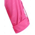 thumbnail image 4 of Más el tamaño de rueda para arriba la blusa de la manga del cordón de superposición Rosegal Blusas Tallas Grandes, 4 of 5