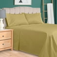thumbnail image 3 of 300-Thread Count 100% Egyptian Cotton Lightweight Solid Sheet Set with Deep Pockets Sage / Cal King, 3 of 3