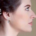 thumbnail image 4 of Xihbxyly Pendientes Elegantes, Impresionante Diseño de Letra X, Deslumbrante Brillo de Circonitas Cúbicas, Regalo de Graduación Perfecto, Ideal para Usar a Diario En Bodas, Banquetes, Accesorio de Mo, 4 of 6