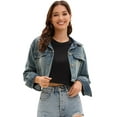 thumbnail image 6 of DARING DIVA Stylish Loose Fit Women's Top with Crew Neck Design M Black, 6 of 7