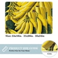 thumbnail image 2 of Banana Polyester Indoor/Door/Bath Rugs: Non-Slip, Machine Washable Mats, 2 of 6