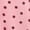 Pink, variant on Pink Polka Dot Sleeveless Cinched Waist Maxi Dress With Choker Detail For Women