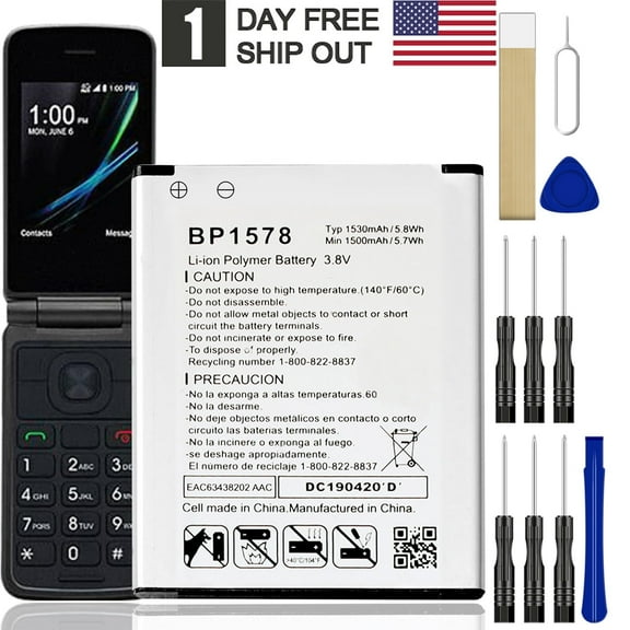 BP1578 Replacement Battery for Verizon Kazuna eTalk 4G LTE/Verizon Kazuna eTalk 4G KAZ-F019 KAZF019PP Li-ion Battery kazf019 Battery