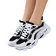 thumbnail image 1 of Para Zapatos Papá Plataforma Con Cordones Mujer Transpirables Interiores Y Exteriores, 1 of 9