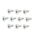 thumbnail image 1 of Unique Bargains M5x12mm Flat Head Machine Screws Inner Hex Screw 304 Stainless Steel Fasteners Bolts 20 Pcs, 1 of 3