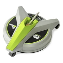 Hiclean Electric Pressure Washer Surface Cleaner with Wheels, 12" Wide, Universal Pressure Washer Attachment - 3200 Max PSI