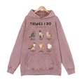 thumbnail image 4 of Sudadera con capucha de gato mágico para mujer, Sudadera con capucha de moda, ropa deportiva de manga larga, ropa de calle informal Harajuku, Otoño e Invierno, 4 of 4
