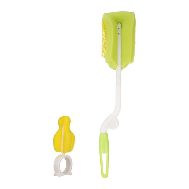 Cepillo Para Biberones Para Bebés, Cepillo Giratorio Portátil De Seguridad Para Limpieza De Biberones, Ergonómico Para La Vida Diaria