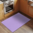 thumbnail image 3 of Purple Large Area Rugs for Bedroom Living Room, Soft Non Slip Carpet Bedside Rug, Modern Pure Lavender Purple Rectangular Floor Cover Kitchen Accent Rug 2'x3' for Dining Room/Office, 3 of 9