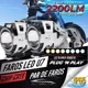 thumbnail image 2 of 2 Faros Cromo Lupa Led Cree Moto Ojo De Ángel Estrobo U7, 2 of 8