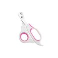 thumbnail image 2 of Pet Grooming Tool, Pet Nail Clippers, Nail Clippers for Cats, Cat Claw Clippers, White with Pink Non-Slip Grip, Stainless Steel Sharp Blade Large Size 5X3X0.5 in for Precise,, 2 of 8