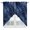 Dark Blue, variant on Navy Blue Marble Swag Curtain Valances, Modern Golden Geometric Art Kitchen Valance for Window, Rod Pocket Small Topper Drapes for Cafe Bedroom Bathroom 2 Panels Window Treatment 28"x36"