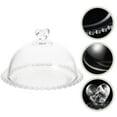 thumbnail image 3 of 1 Set Dessert Dome Cake Protective Cover Glass Food Cover and Glass Tray, 3 of 6