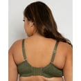 thumbnail image 5 of Luxe Lace Wireless Bralette - Olive Night, 5 of 6