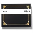 thumbnail image 1 of Titulares de certificados Better Office Products Black x25, 1 of 7