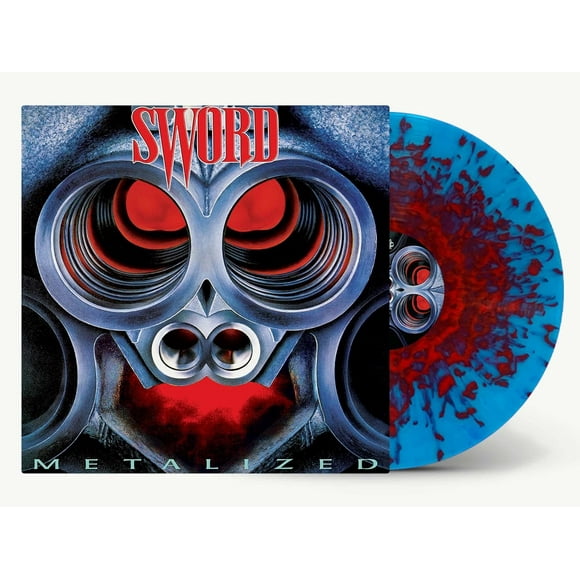 Metalized - Blue, Red & White Splash Vinyl 180G