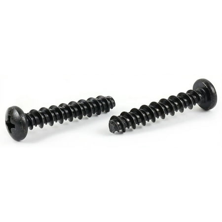 

#4 (#3 Head) x 5/16 High Low Style Thread Forming Screws / Phillips / Pan Head / Steel / Black Zinc - 10000 Piece Carton