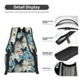 thumbnail image 4 of Disketp Butterflys Backpack - Comfortable Daypack with The right laptop for you Spacious Main Compartment & other poket - {designName} print, 4 of 6