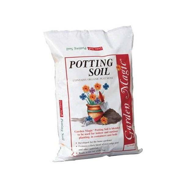 Michigan Peat 57 Garden Magic General Purpose Potting Soil Mix Pound Bag Walmart Com Walmart Com