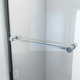 thumbnail image 4 of Dreamline Sdha60w760vxx Harmony 76" High X 60" Wide Bypass Semi Frameless Shower Door -, 4 of 5