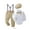 White, variant on Newborn Boy Clothes 0-18M Infant Boys Suit 4pcs Tuxedo Outfit Shirt Pants Beret Bowtie Sets