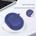 thumbnail image 5 of Soft Silicone Shockproof Protective Case For Google Pixel Buds Pro 2 , Drop-proof Dust-proof Headphone Protective Skin with Keychain, 5 of 10