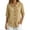 *Khaki, variant on VBVC Women's Cotton Linen Button Down Shirt , Ladies' Peter Pan Collar Short Sleeve Blouse , Casual Summer Work Tops For Women, S-2XL