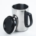 thumbnail image 4 of Luckyn Stainless Steel Travel Mug Insulated Coffee Water Tea Cup 500ml, 4 of 10