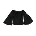 thumbnail image 2 of bar III Blouse en Tricot à Manches Cloche pour Femmes, Noir, Grand, 2 of 2