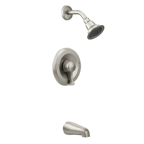 Moen T8389EP15CBN Posi-Temp Pressure Balanced Tub And Shower Trim - Nickel