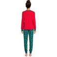 thumbnail image 4 of Jolly Jammies Women's Holiday Merry & Bright Matching Family Pajamas, 2-Piece, Sizes S-3X, 4 of 6