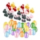 thumbnail image 4 of Huevos de Pascua coloridos con juguetes de peluche, regalos de fiesta, conejos de Pascua, huevos de Pascua 36 Huevos, 4 of 9