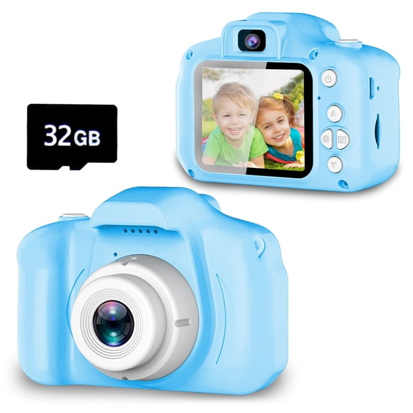 Cámara Seckton Upgrade Kids Selfie HD 1080p 8 MP azul +32 GB