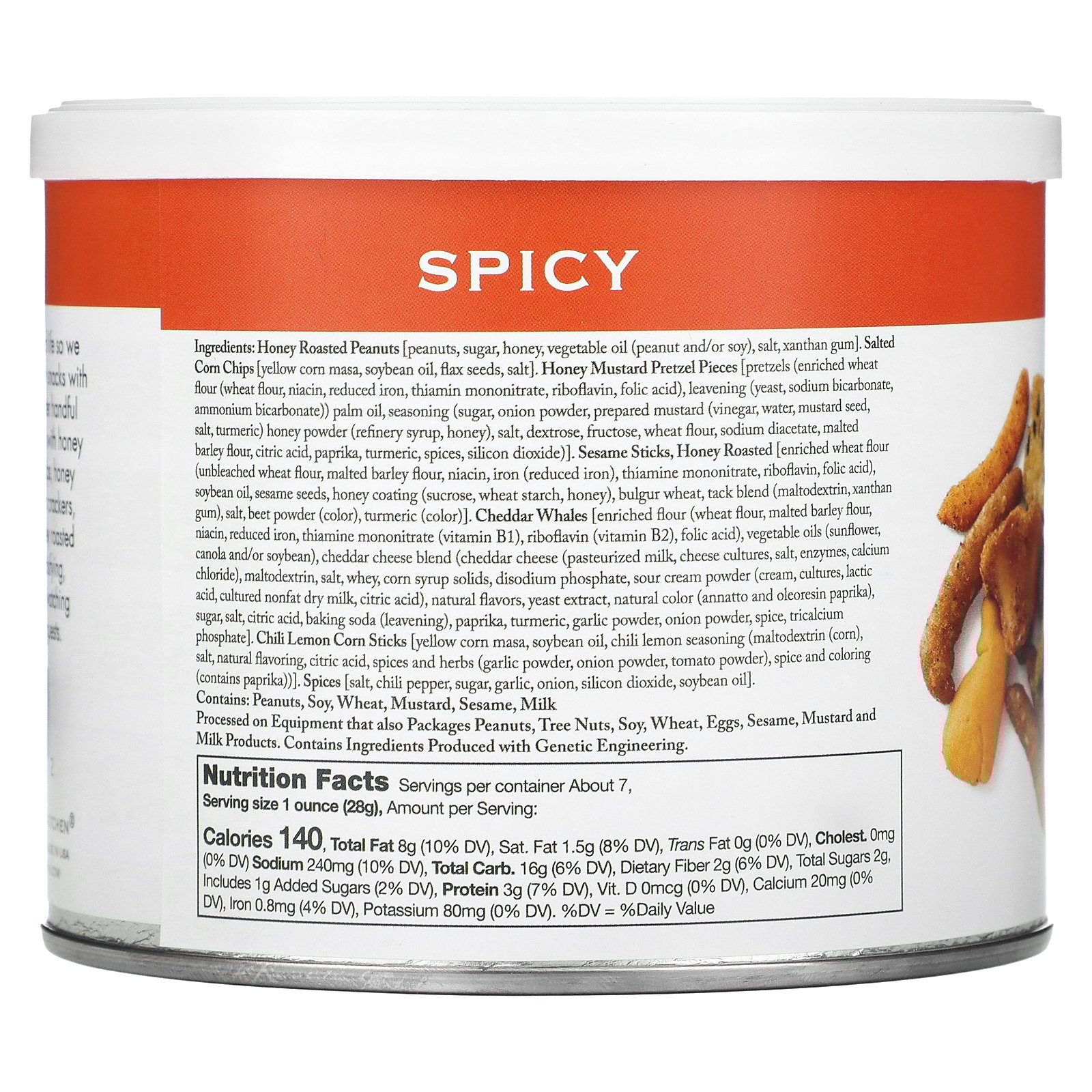 thumbnail image 3 of Stonewall Kitchen Spicy Ultimate Bar Mix, 7 Ounces, 3 of 3